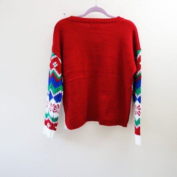 Blizzard Bay Ugly Christmas Sweater "No Porb Liama" Size M NWT! - Picture 3 of 9